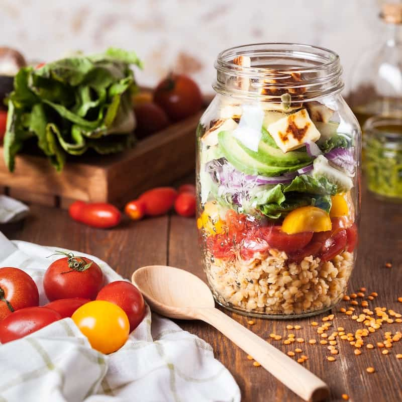 Photo of beautifully
          arranged food